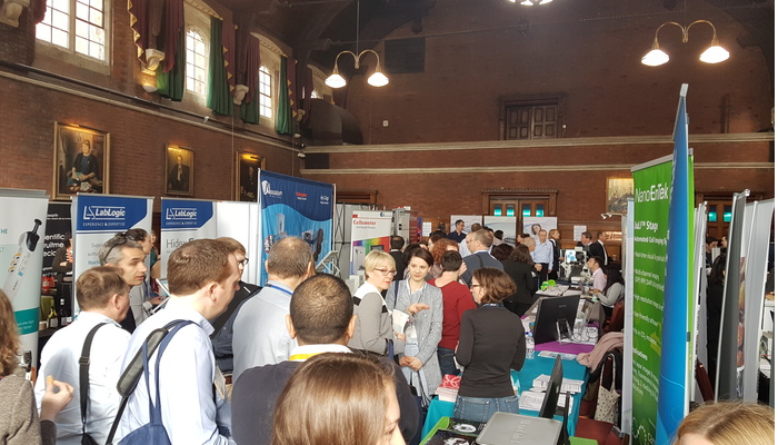 Vendors showcasing their technology at ELRIG Research and Innovation 2017