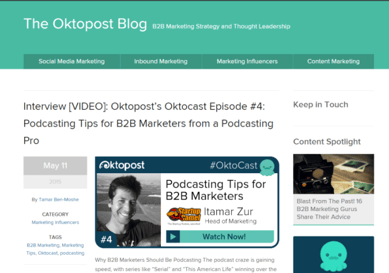 The Oktopost Blog