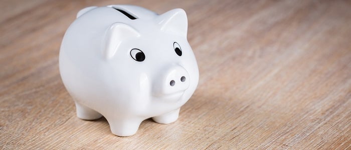 piggy-bankdepicting the money that will be saved by the use of content marketing
