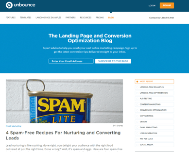 The Unbounce Blog