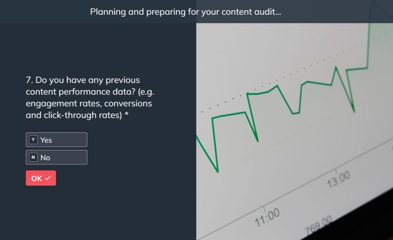 Content audit tool